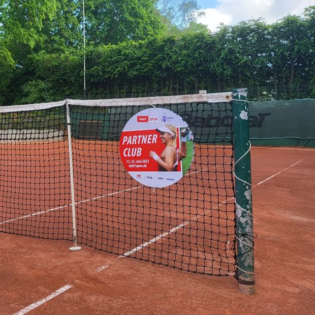 Jetzt hängen auch die Netzlogos!
@bett1open 
______
#Tennis #bett1open #stk #stkberlin #steglitz #steglitzertk #lichterfelde #wta #tennisinberlin